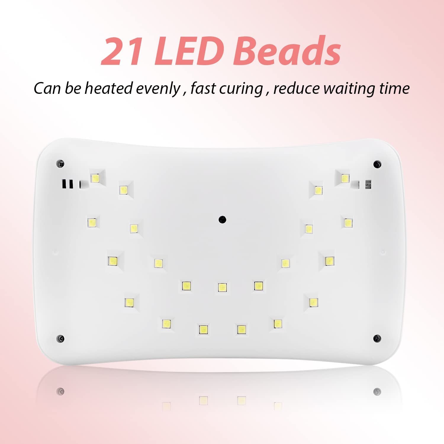 CICK UV LED Nail Lamp 72W UV Light for Nails with 4 Timers, Faster Nail dryers with Auto Senor, Nail Light for Professional Manicure Salon - Image 4